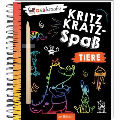 arsedition Kritzkratz-Spaß – Tiere arsedition Kritzkratz-Spaß – Tiere