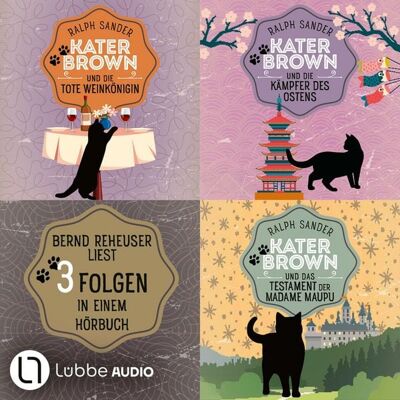 Lübbe Audio Kater-Brown-Sammelband: Folge 2-4 (Nur bei uns!) Lübbe Audio Kater-Brown-Sammelband: Folge 2-4 (Nur bei uns!)