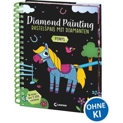 Loewe Diamond Painting - Bastelspaß mit Diamanten - Ponys Loewe Diamond Painting - Bastelspaß mit Diamanten - Ponys
