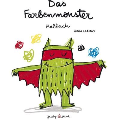 Verlagshaus Jacoby & Stuart Das Farbenmonster Malbuch Verlagshaus Jacoby & Stuart Das Farbenmonster Malbuch