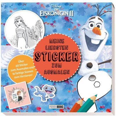 Panini Disney Die Eiskönigin 2: Meine liebsten Sticker zum Ausmalen Panini Disney Die Eiskönigin 2: Meine liebsten Sticker zum Ausmalen