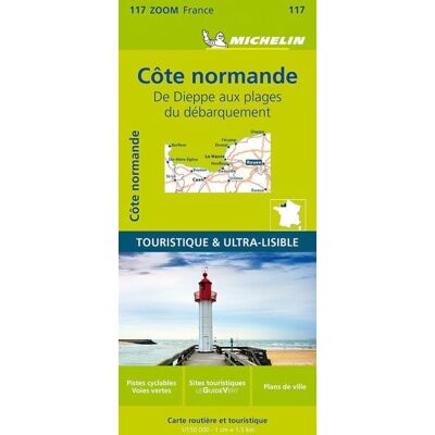 MICHELIN Normandy Coast - Zoom Map 117 MICHELIN Normandy Coast - Zoom Map 117