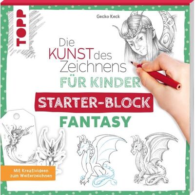 Frechverlag GmbH Die Kunst des Zeichnens für Kinder Starter-Block - Fantasy Frechverlag GmbH Die Kunst des Zeichnens für Kinder Starter-Block - Fantasy