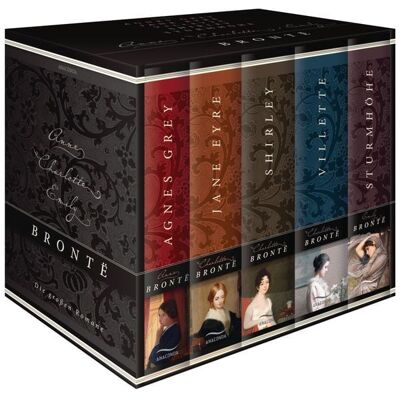 Anaconda Brontë, Die großen Romane - Agnes Grey - Jane Eyre - Villette - Shirley - Sturmhöhe (5 Bände im Schuber) Anaconda Brontë, Die großen Romane - Agnes Grey - Jane Eyre - Villette - Shirley - Sturmhöhe (5 Bände im Schuber)