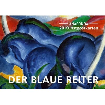Anaconda Postkarten-Set Der Blaue Reiter Anaconda Postkarten-Set Der Blaue Reiter