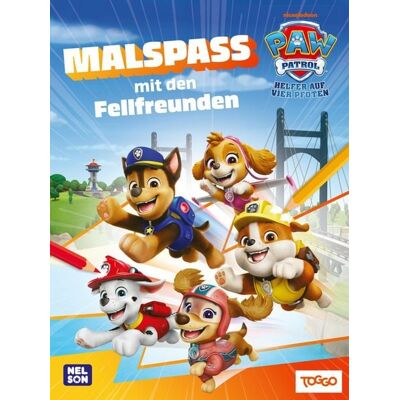 Nelson PAW Patrol Kindergartenheft: Malspaß mit den Fellfreunden Nelson PAW Patrol Kindergartenheft: Malspaß mit den Fellfreunden