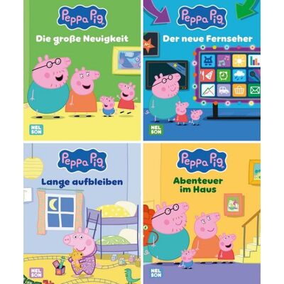 Nelson Mini-Bücher: 4er Peppa Pig 33-36 Nelson Mini-Bücher: 4er Peppa Pig 33-36