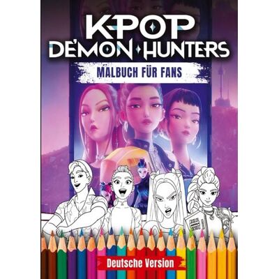 AGB K-Pop Demon Hunters MALBUCH AGB K-Pop Demon Hunters MALBUCH