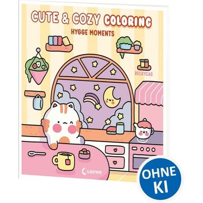 Loewe Cute & Cozy Coloring - Hygge Moments Loewe Cute & Cozy Coloring - Hygge Moments