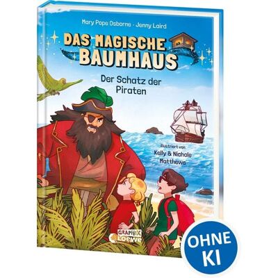 Loewe Das magische Baumhaus (Comic-Buchreihe, Band 4) - Der Schatz der Piraten Loewe Das magische Baumhaus (Comic-Buchreihe, Band 4) - Der Schatz der Piraten