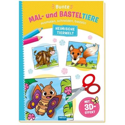 Trötsch Verlag GmbH & Co. KG Trötsch Malbuch Bastelbuch Bunte Mal- und Basteltiere Heimische Tierwelt Trötsch Verlag GmbH & Co. KG Trötsch Malbuch Bastelbuch Bunte Mal- und Basteltiere Heimische Tierwelt