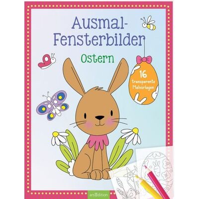 arsedition Ausmal-Fensterbilder – Ostern arsedition Ausmal-Fensterbilder – Ostern