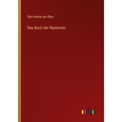 Outlook Das Buch der Mysterien Outlook Das Buch der Mysterien