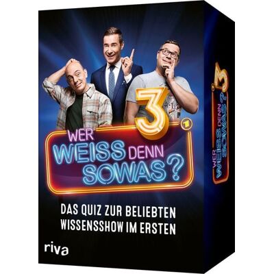 Riva Wer weiß denn sowas? 3 – Das Quiz zur beliebten Wissensshow im Ersten Riva Wer weiß denn sowas? 3 – Das Quiz zur beliebten Wissensshow im Ersten