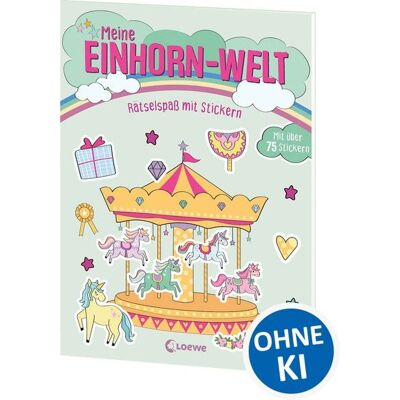 Loewe Meine Einhorn-Welt - Rätselspaß mit Stickern Loewe Meine Einhorn-Welt - Rätselspaß mit Stickern