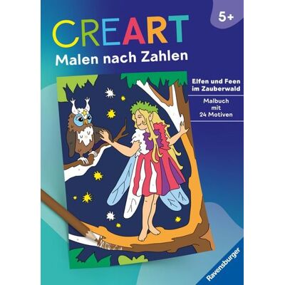 Ravensburger Verlag GmbH CreArt Malen nach Zahlen ab 5 - Elfen und Feen im Zauberwald Ravensburger Verlag GmbH CreArt Malen nach Zahlen ab 5 - Elfen und Feen im Zauberwald