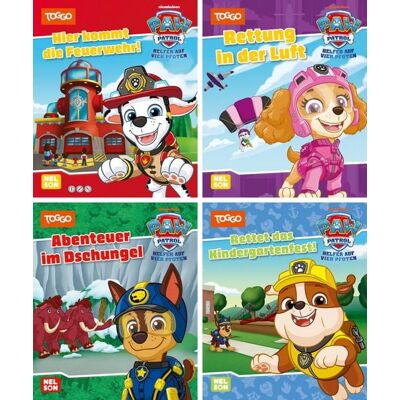 Nelson Mini-Bücher: 4er PAW Patrol 33-36 Nelson Mini-Bücher: 4er PAW Patrol 33-36