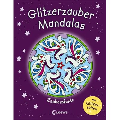 Loewe Glitzerzauber-Mandalas - Zauberpferde Loewe Glitzerzauber-Mandalas - Zauberpferde