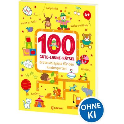 Loewe 100 Gute-Laune-Rätsel - Erste Malspiele für den Kindergarten Loewe 100 Gute-Laune-Rätsel - Erste Malspiele für den Kindergarten