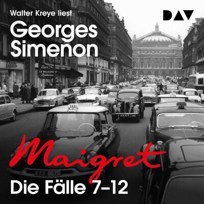 Der Audio Verlag Maigret. Die Fälle 7–12 Der Audio Verlag Maigret. Die Fälle 7–12