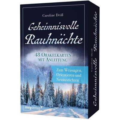 Mvg Geheimnisvolle Rauhnächte – 48 Orakelkarten mit Anleitung Mvg Geheimnisvolle Rauhnächte – 48 Orakelkarten mit Anleitung