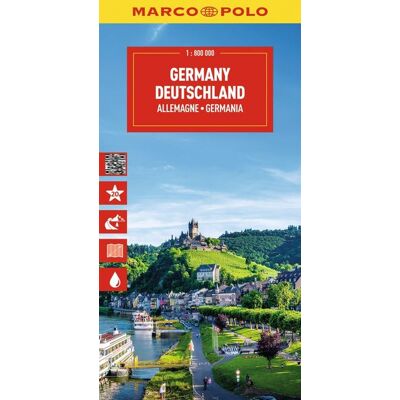 MairDuMont MARCO POLO Reisekarte Deutschland 1:800.000 MairDuMont MARCO POLO Reisekarte Deutschland 1:800.000