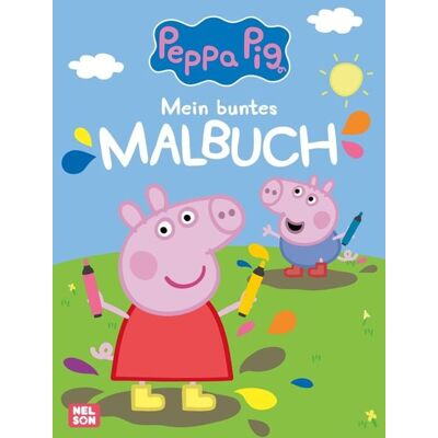 Nelson Peppa Wutz Ausmalbilder: Mein buntes Malbuch Nelson Peppa Wutz Ausmalbilder: Mein buntes Malbuch