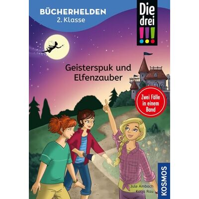 Kosmos Die drei !!!, Bücherhelden 2. Klasse, Doppelband, Geisterspuk und Elfenzauber Kosmos Die drei !!!, Bücherhelden 2. Klasse, Doppelband, Geisterspuk und Elfenzauber