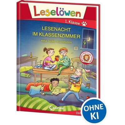Loewe Leselöwen 1. Klasse - Lesenacht im Klassenzimmer (Großbuchstabenausgabe) Loewe Leselöwen 1. Klasse - Lesenacht im Klassenzimmer (Großbuchstabenausgabe)