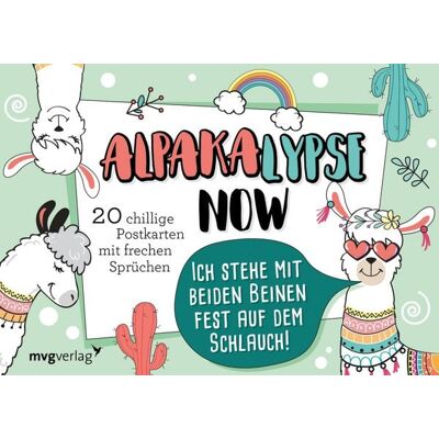 Mvg Alpakalypse now – 20 chillige Postkarten mit frechen Sprüchen Mvg Alpakalypse now – 20 chillige Postkarten mit frechen Sprüchen