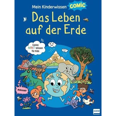 Ullmann Medien Mein Kinderwissen-Comic – Das Leben auf der Erde (Planet Erde, Pflanzen, Tiere, Der Mensch) Ullmann Medien Mein Kinderwissen-Comic – Das Leben auf der Erde (Planet Erde, Pflanzen, Tiere, Der Mensch)