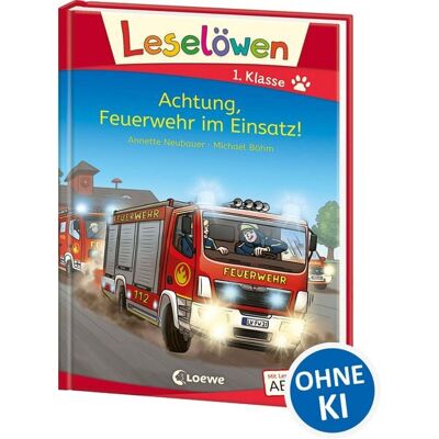 Loewe Leselöwen 1. Klasse - Achtung, Feuerwehr im Einsatz! Loewe Leselöwen 1. Klasse - Achtung, Feuerwehr im Einsatz!