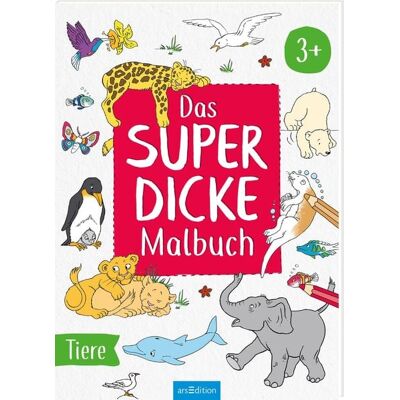 arsedition Das superdicke Malbuch – Tiere arsedition Das superdicke Malbuch – Tiere