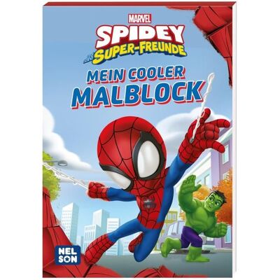 Nelson MARVEL Spidey und seine Super-Freunde: Mein cooler Malblock Nelson MARVEL Spidey und seine Super-Freunde: Mein cooler Malblock