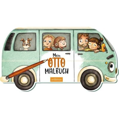 arsedition OTTO fährt los – Mein OTTO-Malbuch arsedition OTTO fährt los – Mein OTTO-Malbuch
