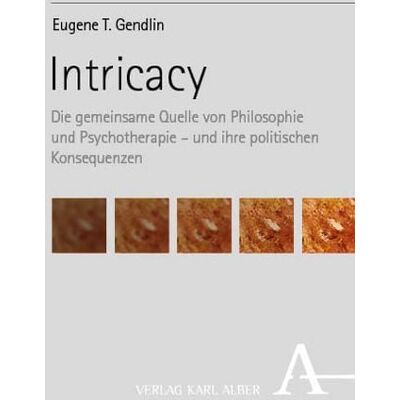 Verlag Karl Alber Intricacy Verlag Karl Alber Intricacy
