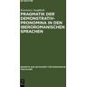 De Gruyter Pragmatik der Demonstrativpronomina in den iberoromanischen Sprachen