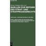 De Gruyter Beratungen des Entwurfs eines Allgemeinen Deutschen Strafgesetzbuchs von 1924/25 im Reichsrat (1926/27)