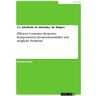 GRIN Efficient Consumer Response - Komponenten, Kooperationsfelder und mögliche Probleme