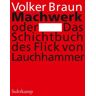 Suhrkamp Machwerk oder Das Schichtbuch des Flick von Lauchhammer