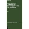 De Gruyter Lateinische Osterfeiern und Osterspiele / Lateinische Osterfeiern und Osterspiele I