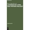 De Gruyter Lateinische Lyrik der Frühen Neuzeit