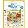 Usborne Publishing First Thousand Words in German Sticker Book