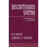 Oxford University Press Discontinuous Syntax