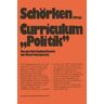 VS Verlag für Sozialwissenschaften Curriculum »Politik«