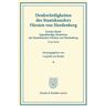 Duncker & Humblot Denkwürdigkeiten des Staatskanzlers Fürsten von Hardenberg.