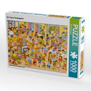 Calvendo Puzzle Ein Tag im Kindergarten (Puzzle)