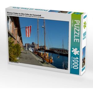 Calvendo Puzzle Wismars Farben im Alten Hafen der Hansestadt (Puzzle)