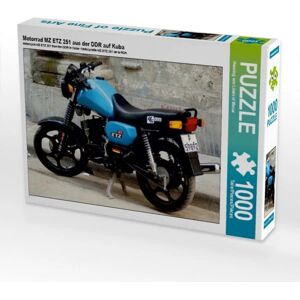 Calvendo Puzzle Motorrad MZ ETZ 251 aus der DDR auf Kuba (Puzzle)