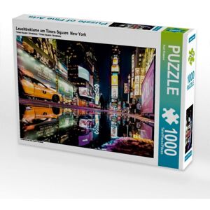 Calvendo Puzzle Leuchtreklame am Times Square New York (Puzzle)